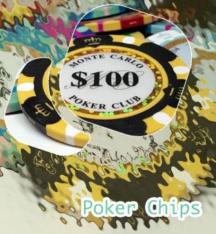 Clay poker chips