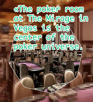 Mirage poker room
