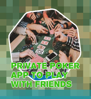 Playing poker with friends