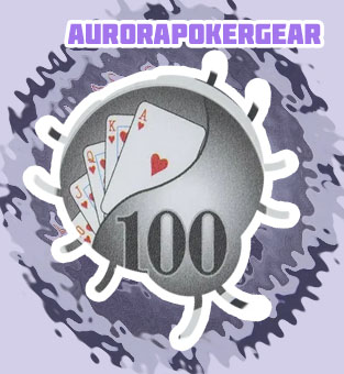 Poker chips with denominations