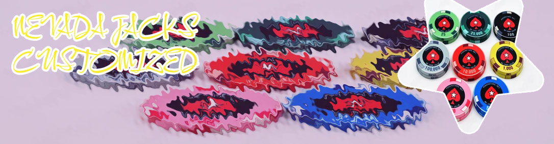 Tournament poker chips