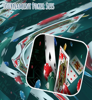 Tournament pro series poker set